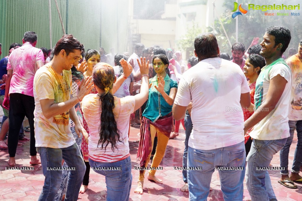 Grand Holi Celebrations 2016 by Utsav Colours Media in Hyderabad