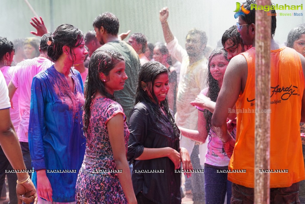 Grand Holi Celebrations 2016 by Utsav Colours Media in Hyderabad