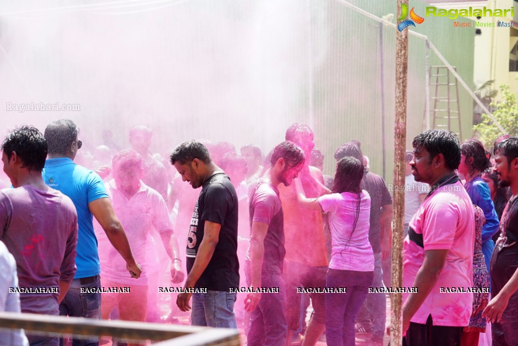 Grand Holi Celebrations 2016 by Utsav Colours Media in Hyderabad