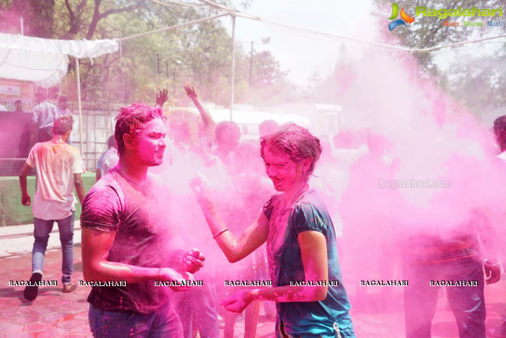 Grand Holi Celebrations 2016 by Utsav Colours Media in Hyderabad