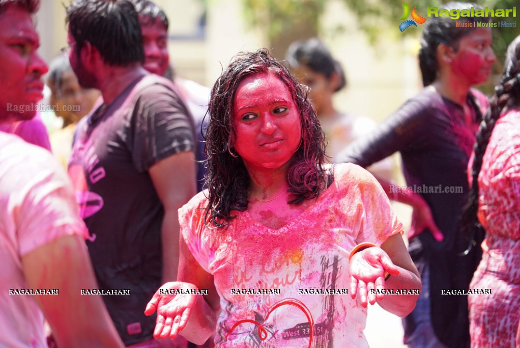 Grand Holi Celebrations 2016 by Utsav Colours Media in Hyderabad