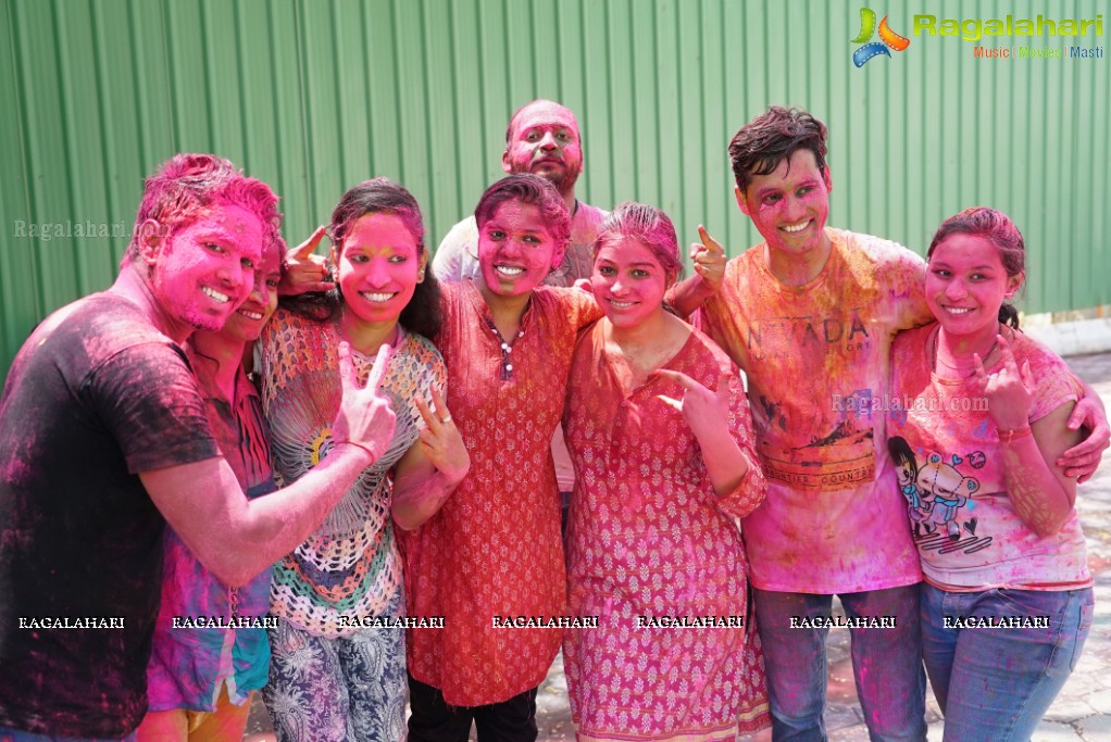 Grand Holi Celebrations 2016 by Utsav Colours Media in Hyderabad