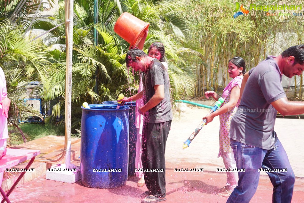 Grand Holi Celebrations 2016 by Utsav Colours Media in Hyderabad