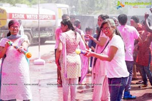 Hyderabad Holi Celebrations 2016