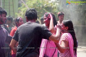 Hyderabad Holi Celebrations 2016