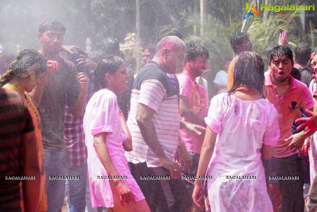 Grand Holi Celebrations 2016 by Utsav Colours Media in Hyderabad