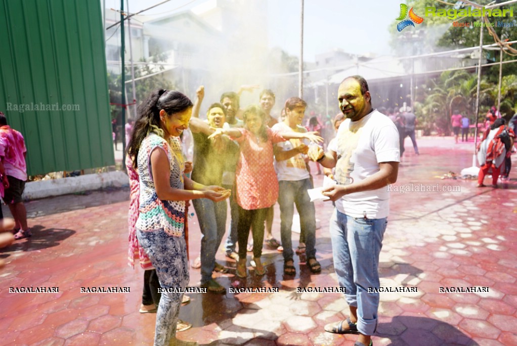 Grand Holi Celebrations 2016 by Utsav Colours Media in Hyderabad