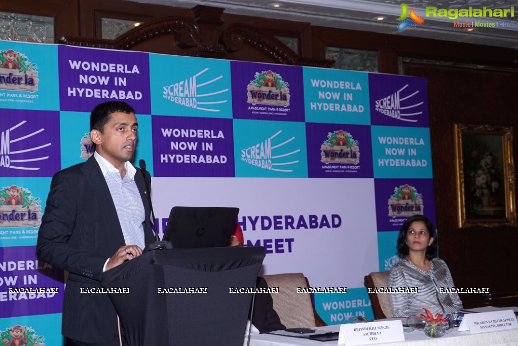 Wonder La Hyderabad Launch Press Meet