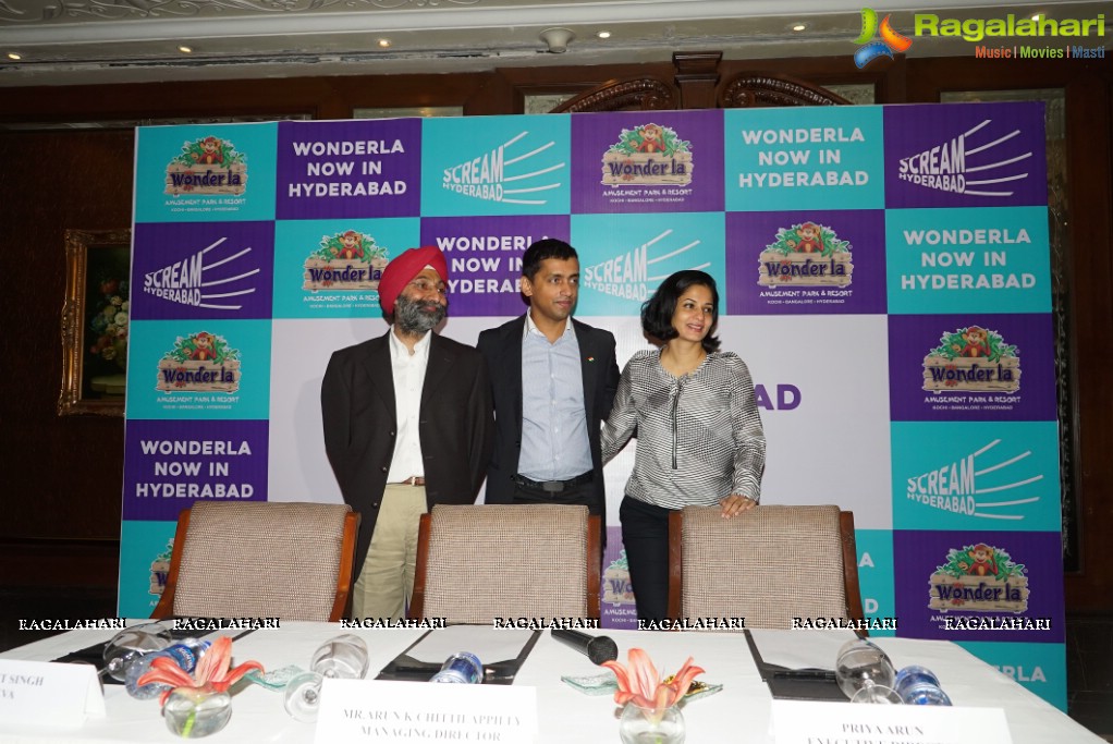 Wonder La Hyderabad Launch Press Meet