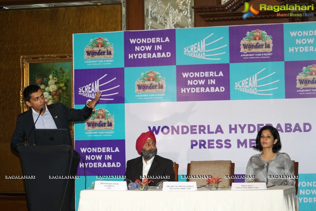 Wonder La Hyderabad Launch Press Meet