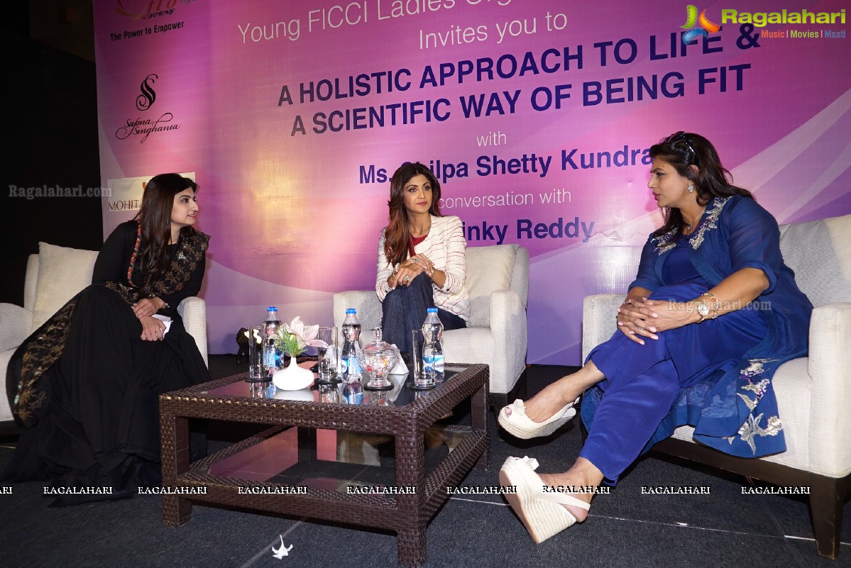 Young FICCI Ladies Organisation Interactive Session with Shilpa Shetty and Pinky Reddy, Hyderabad