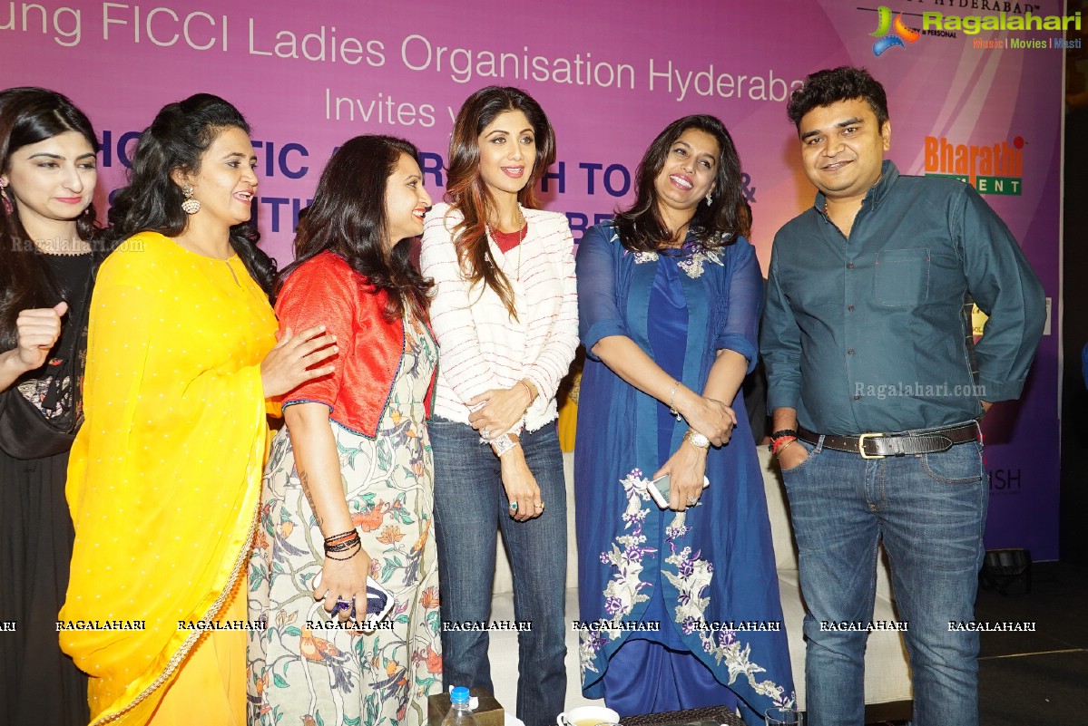 Young FICCI Ladies Organisation Interactive Session with Shilpa Shetty and Pinky Reddy, Hyderabad