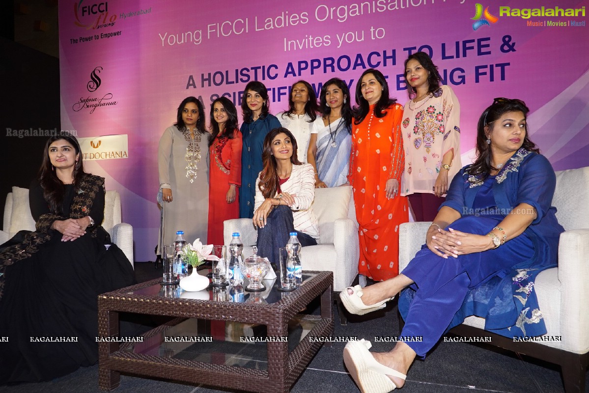 Young FICCI Ladies Organisation Interactive Session with Shilpa Shetty and Pinky Reddy, Hyderabad