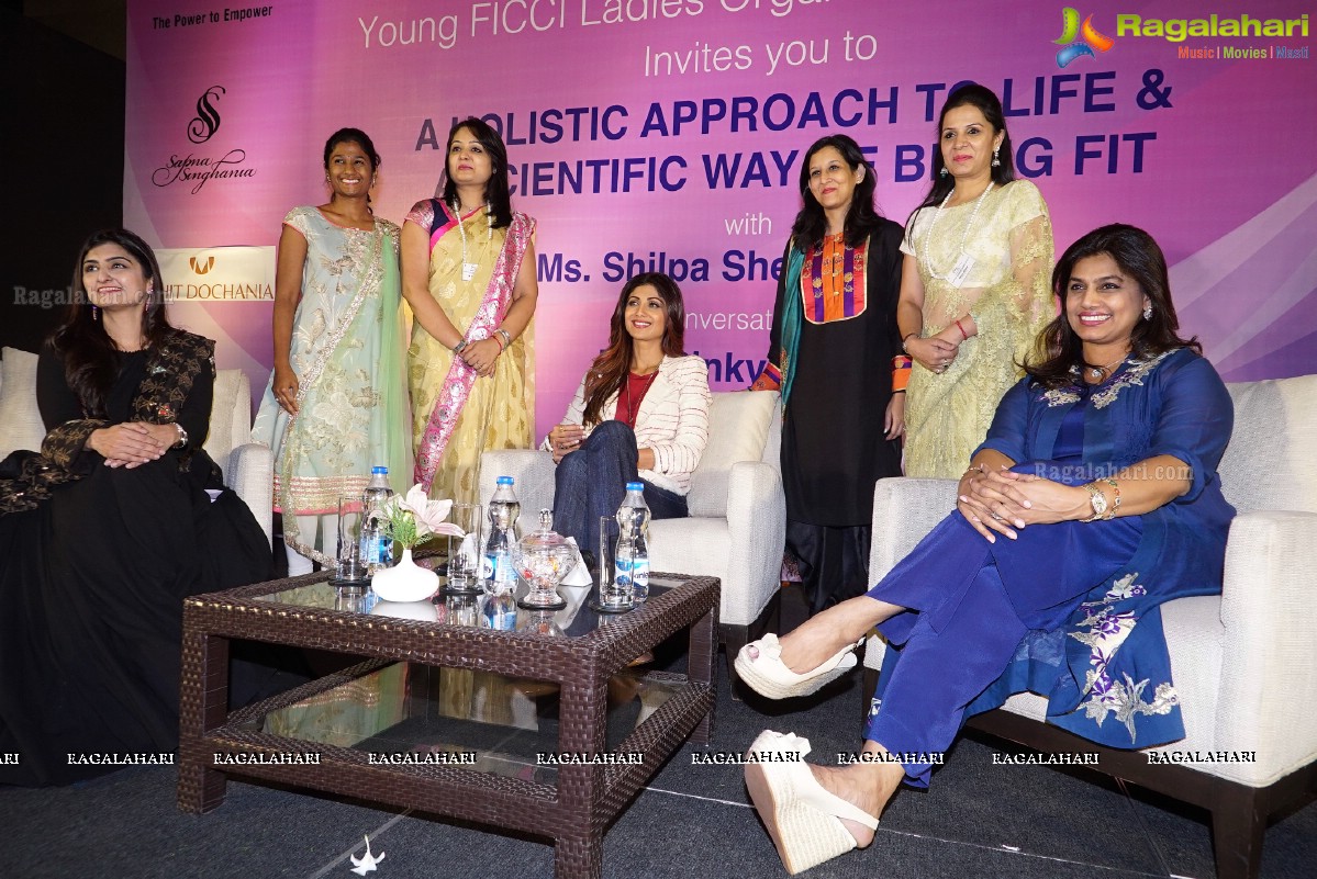 Young FICCI Ladies Organisation Interactive Session with Shilpa Shetty and Pinky Reddy, Hyderabad