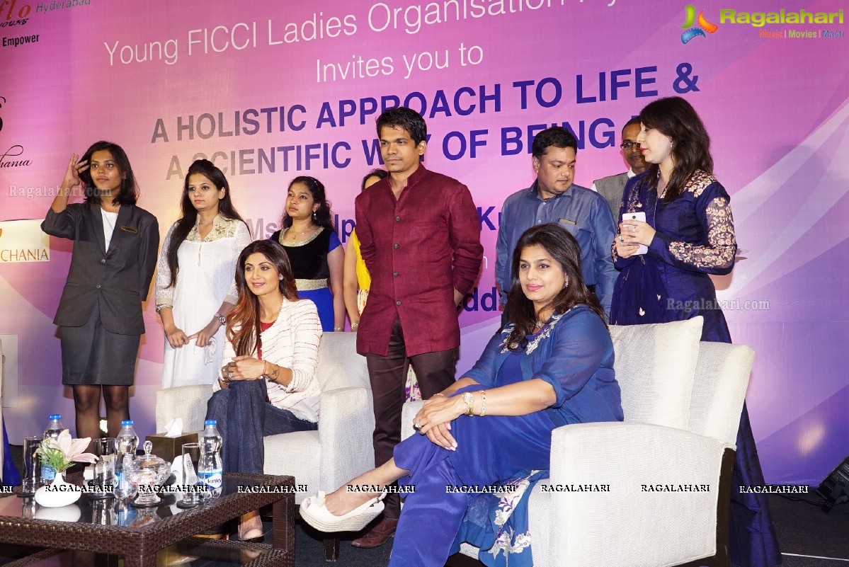 Young FICCI Ladies Organisation Interactive Session with Shilpa Shetty and Pinky Reddy, Hyderabad