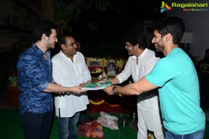 Akhil-Vikram K Kumar-Nagarjuna Film Muhurat