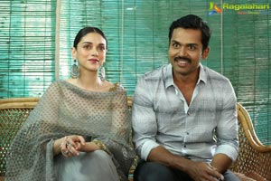 Karthi Aditi Rao Hydari Cheliyaa Press Meet