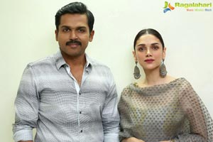 Karthi Aditi Rao Hydari Cheliyaa Press Meet