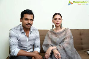 Karthi Aditi Rao Hydari Cheliyaa Press Meet