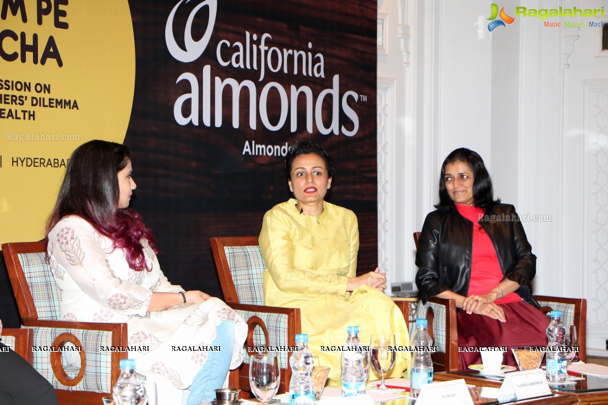 California Almonds Badam Pe Charcha - A Panel Discussion on Working Mother's Dilemma on Ensuring Health of The Family