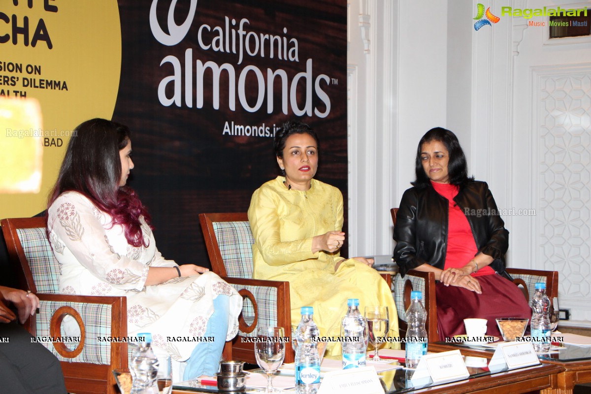 California Almonds Badam Pe Charcha - A Panel Discussion on Working Mother's Dilemma on Ensuring Health of The Family