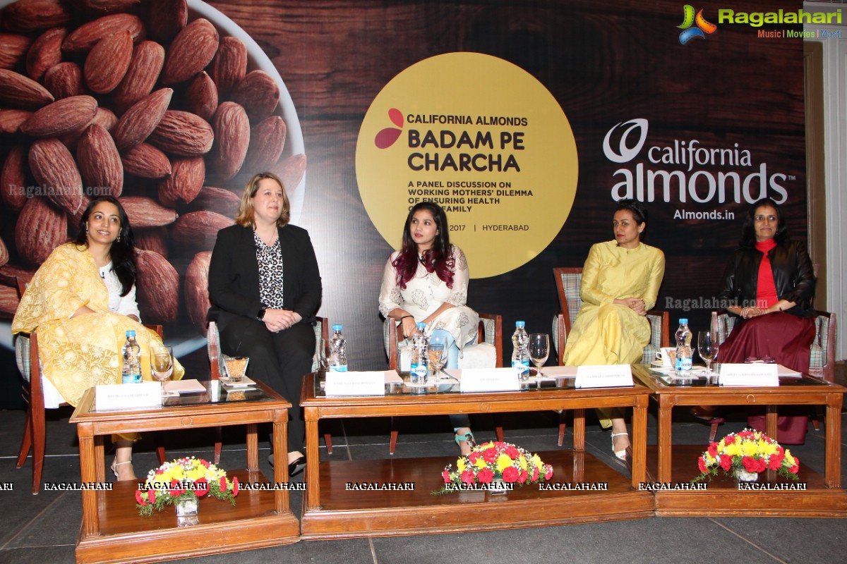 California Almonds Badam Pe Charcha - A Panel Discussion on Working Mother's Dilemma on Ensuring Health of The Family