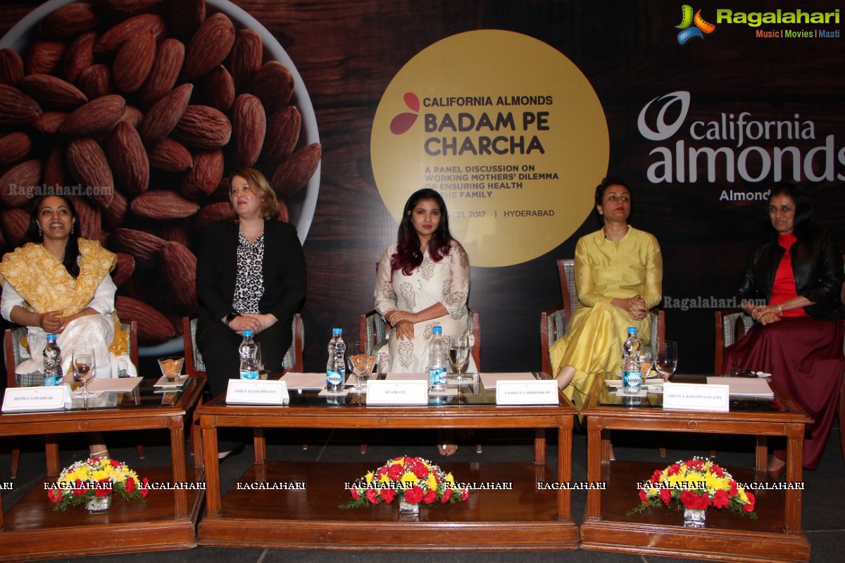 California Almonds Badam Pe Charcha - A Panel Discussion on Working Mother's Dilemma on Ensuring Health of The Family