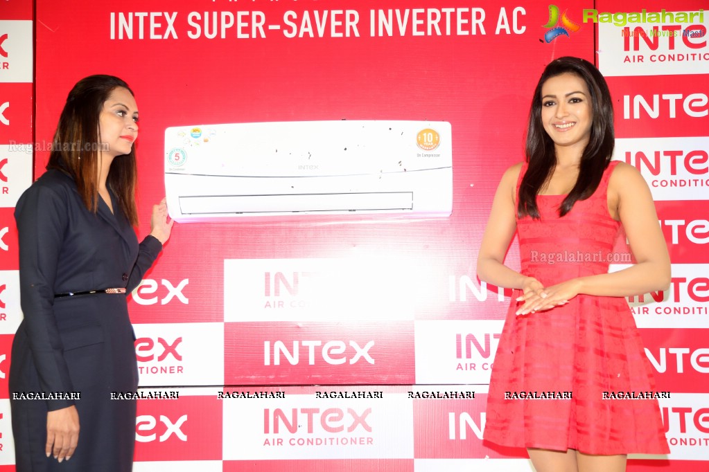 Catherine Tresa launches New Intex Products at Taj Deccan, Hyderabad