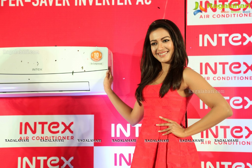 Catherine Tresa launches New Intex Products at Taj Deccan, Hyderabad