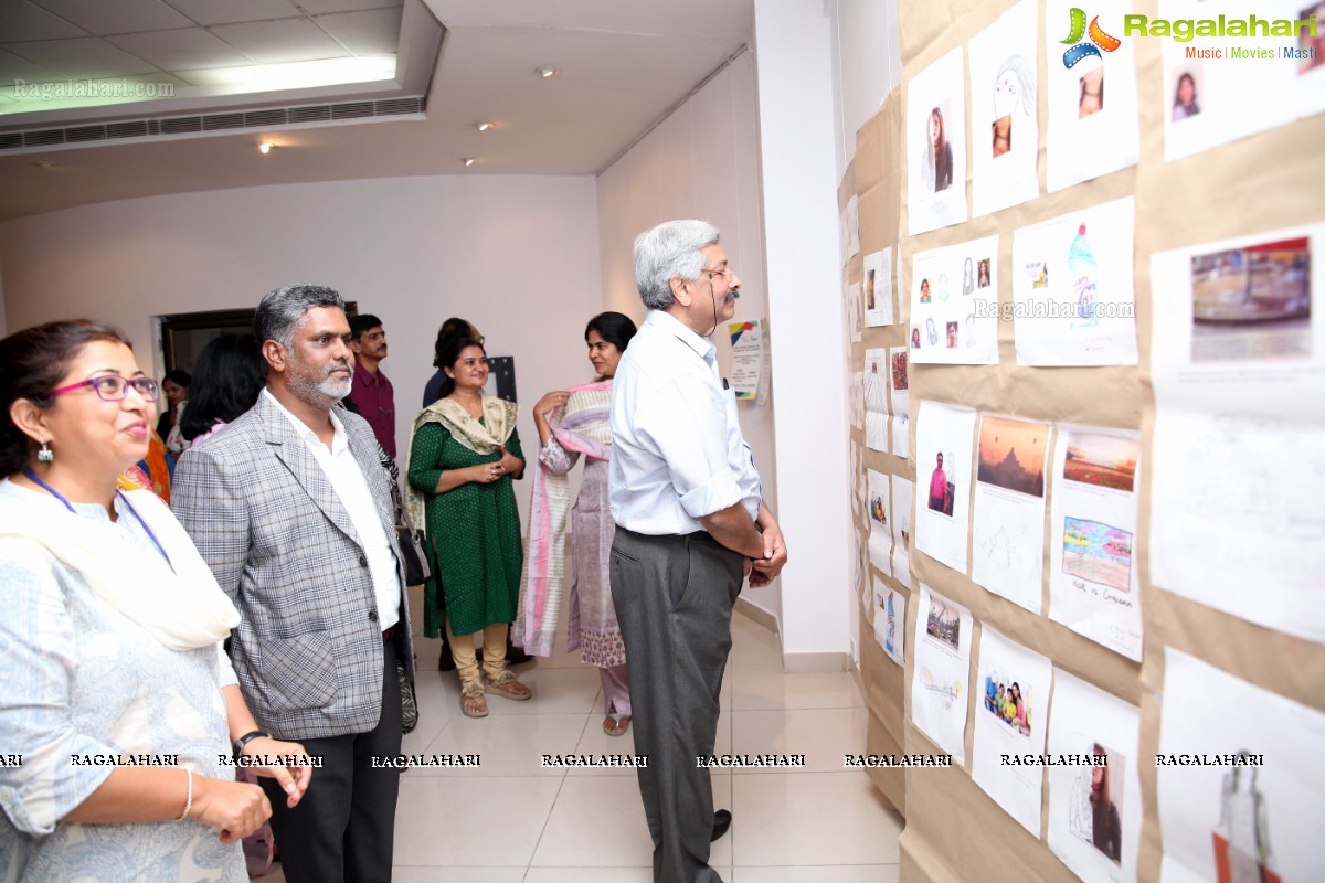 Artful Thinking 2017 Grand Finale by The Children Fine Art Gallery at The Telangana State Art Gallery, Hyderabad