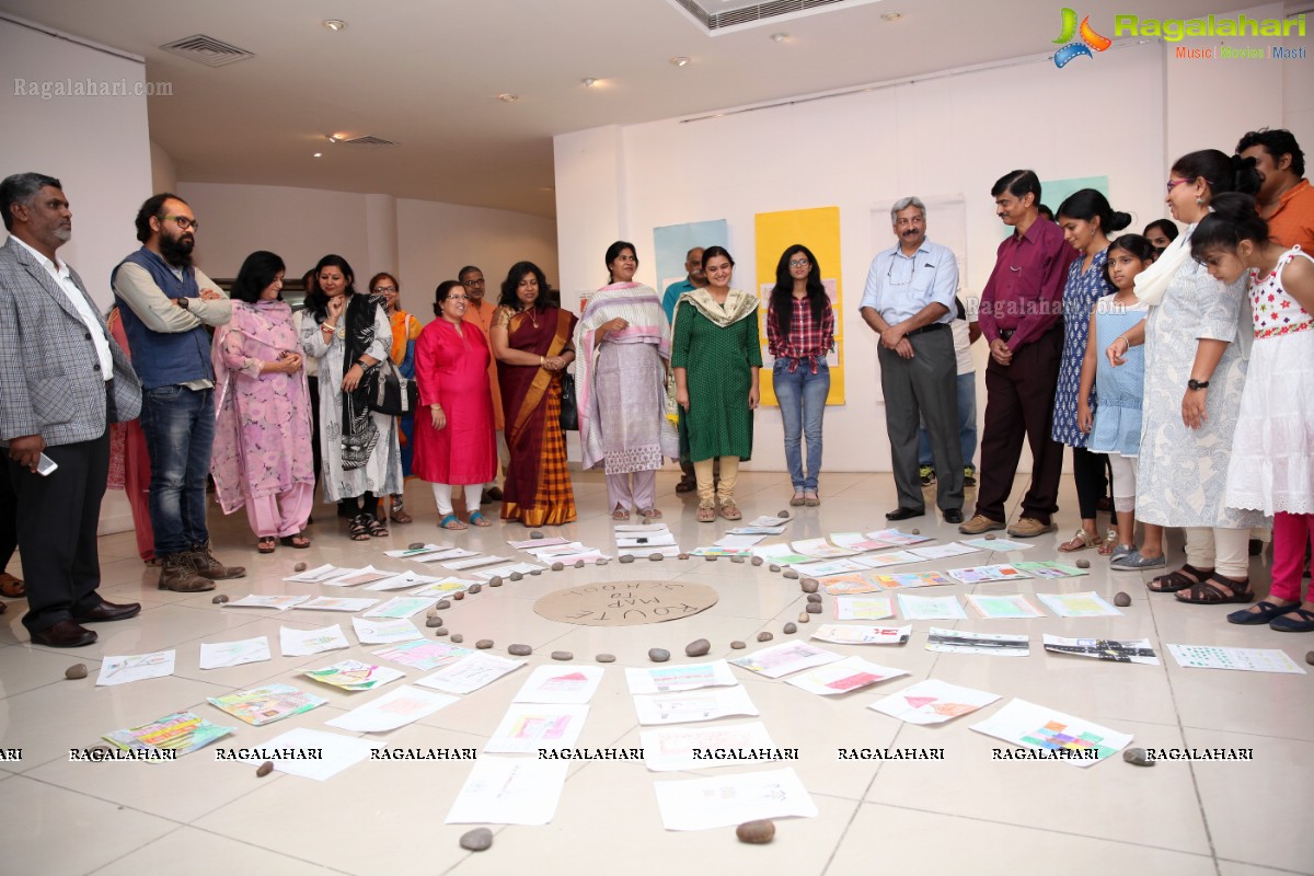 Artful Thinking 2017 Grand Finale by The Children Fine Art Gallery at The Telangana State Art Gallery, Hyderabad