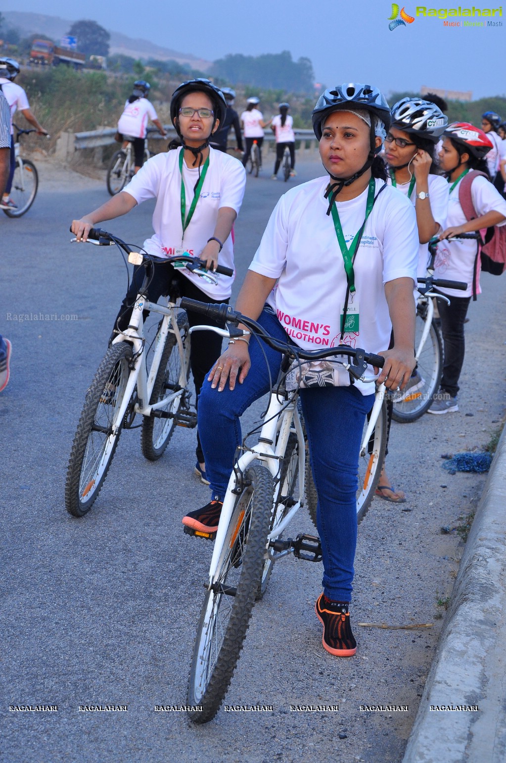 Women's Cykulothon at Continental Hospitals, Nanakramguda, Hyderabad