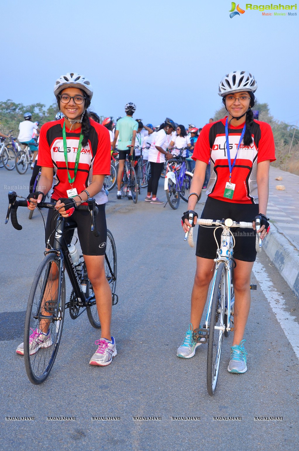 Women's Cykulothon at Continental Hospitals, Nanakramguda, Hyderabad