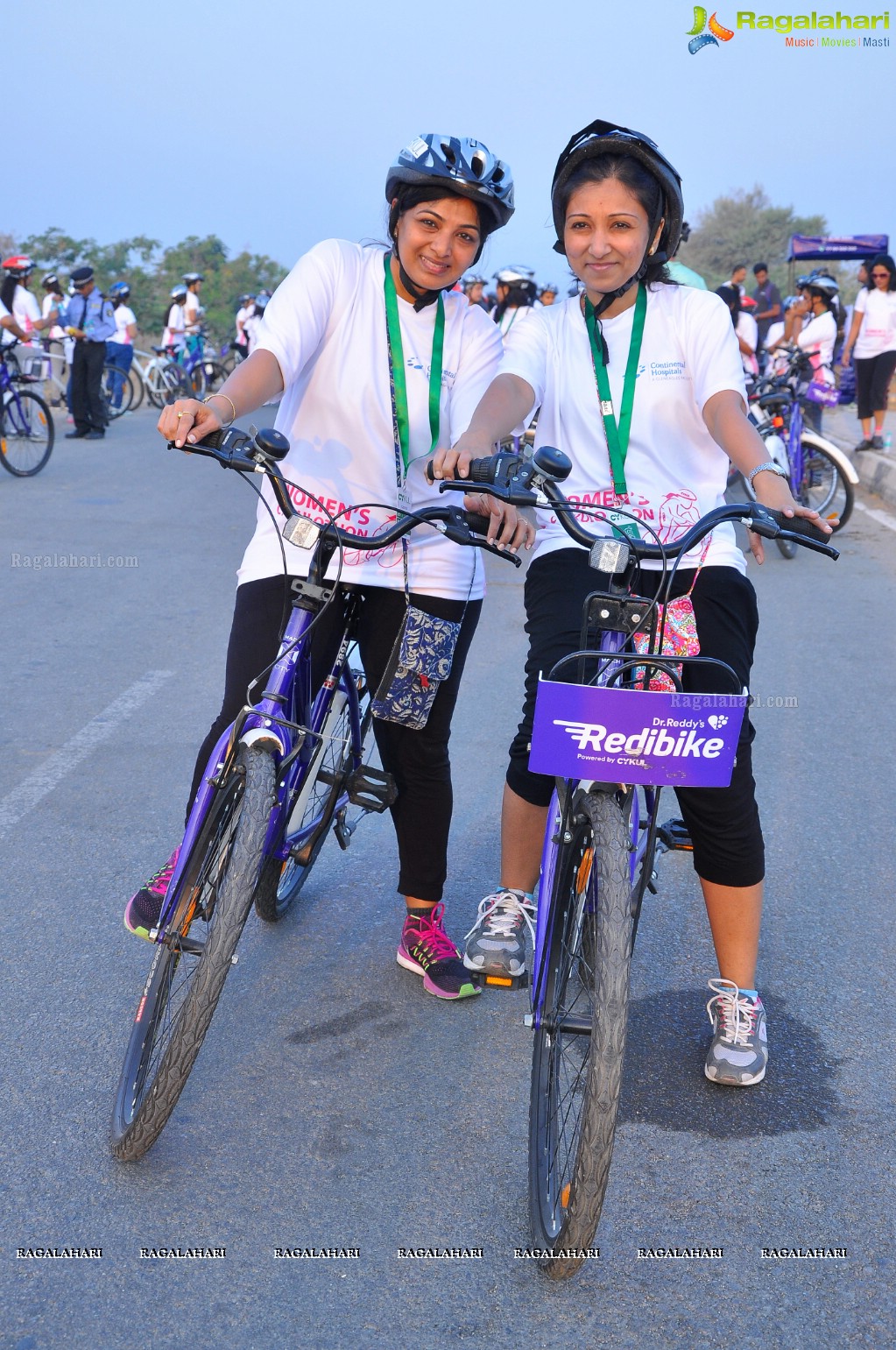 Women's Cykulothon at Continental Hospitals, Nanakramguda, Hyderabad