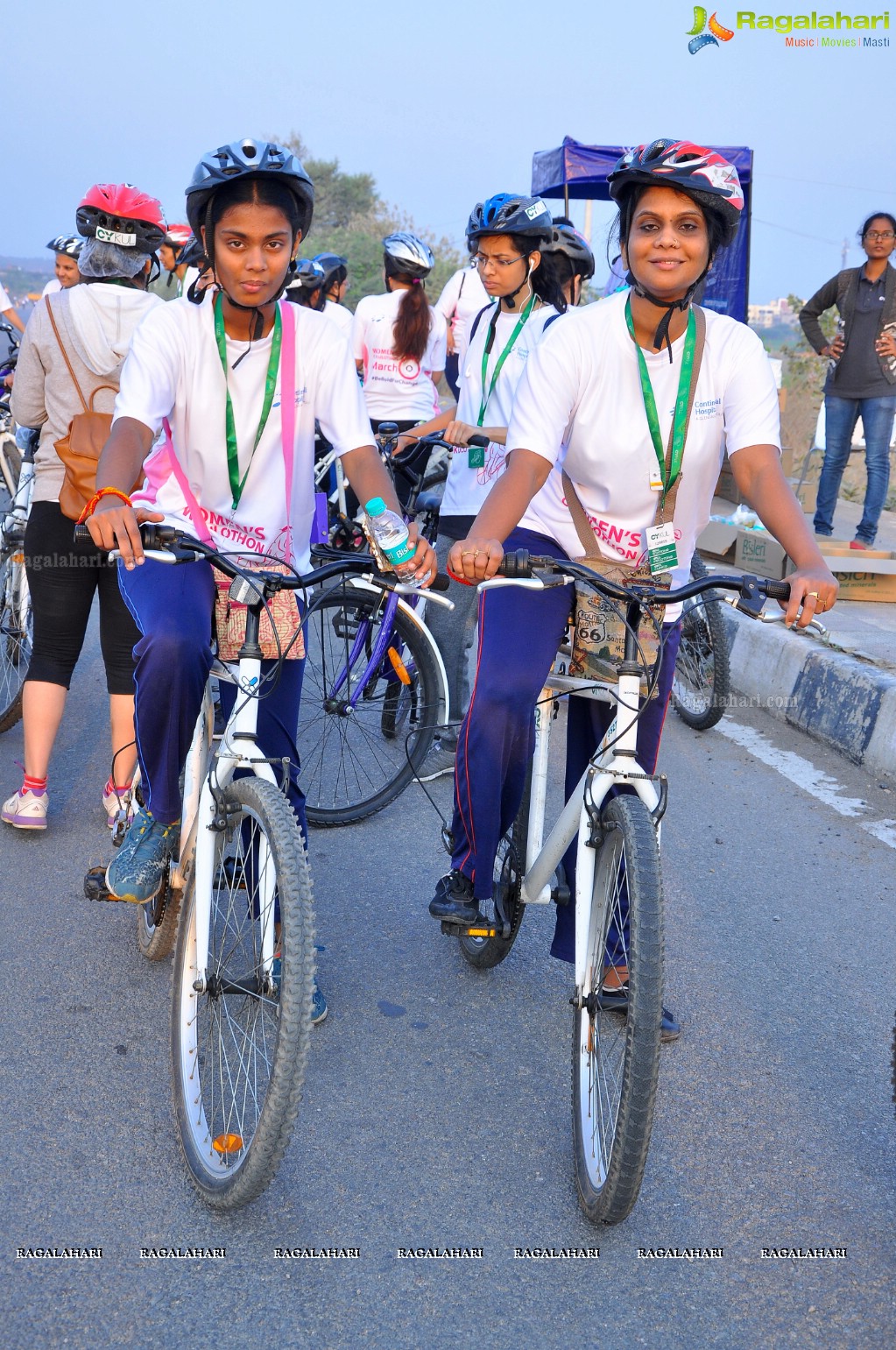 Women's Cykulothon at Continental Hospitals, Nanakramguda, Hyderabad