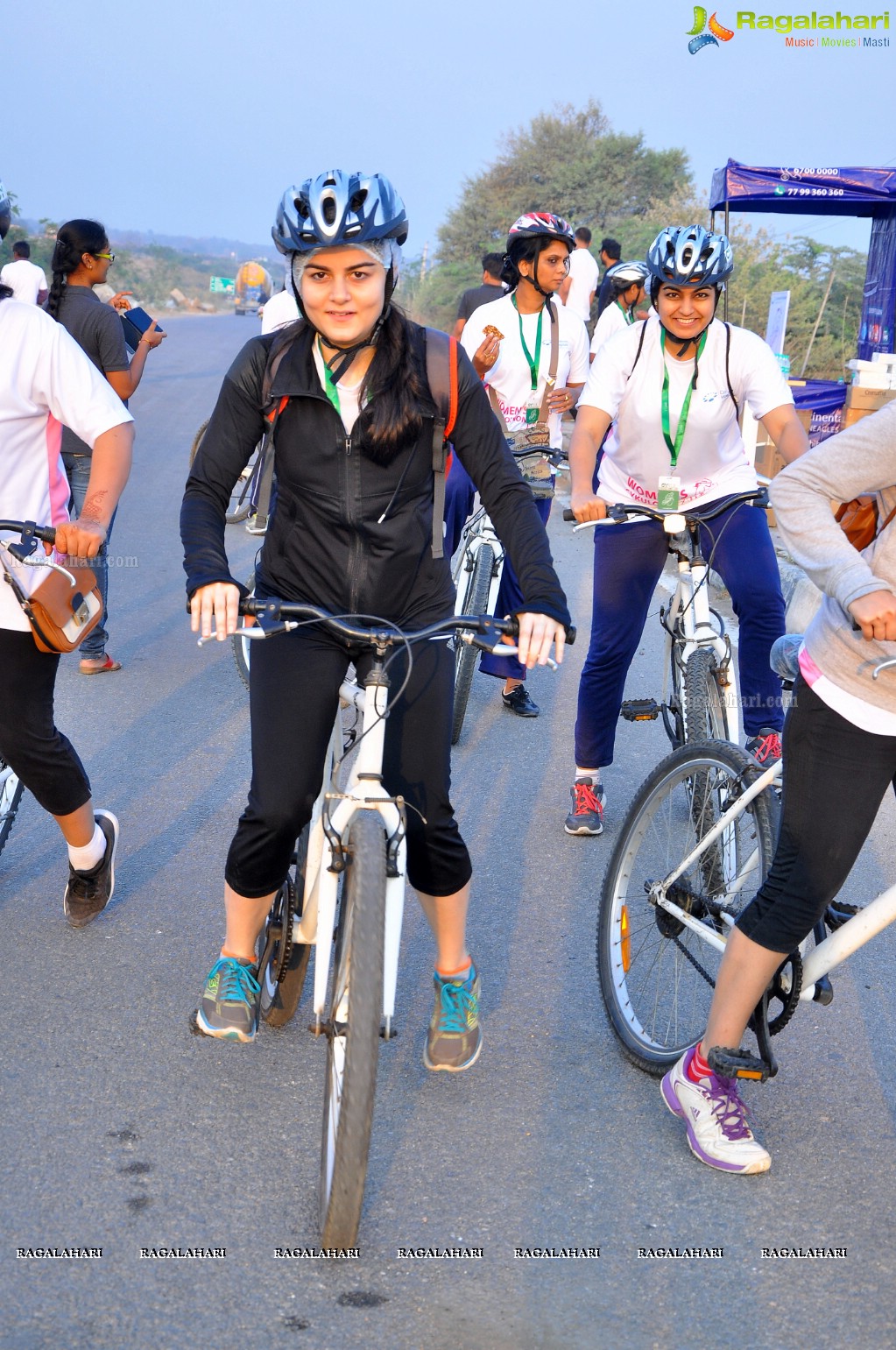 Women's Cykulothon at Continental Hospitals, Nanakramguda, Hyderabad