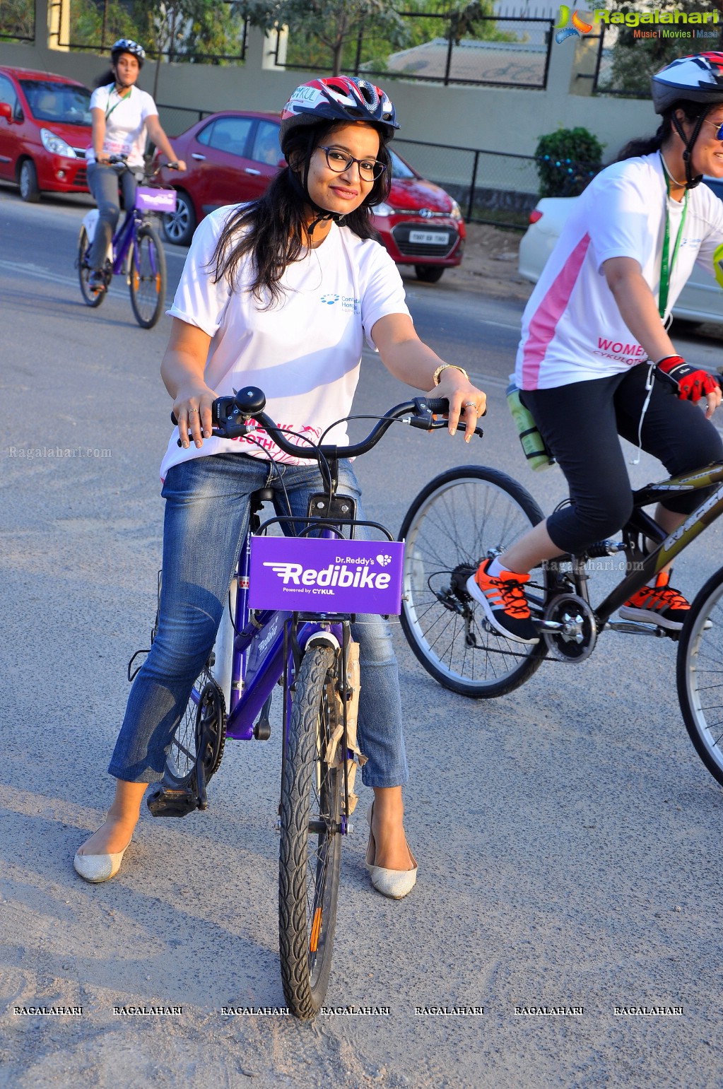 Women's Cykulothon at Continental Hospitals, Nanakramguda, Hyderabad