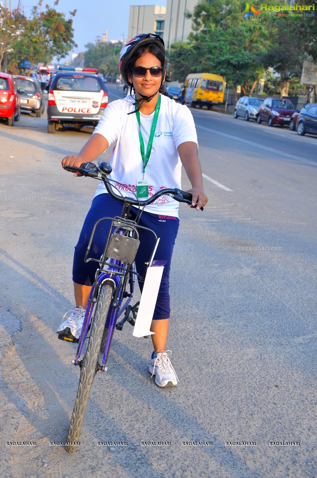 Women's Cykulothon at Continental Hospitals, Nanakramguda, Hyderabad