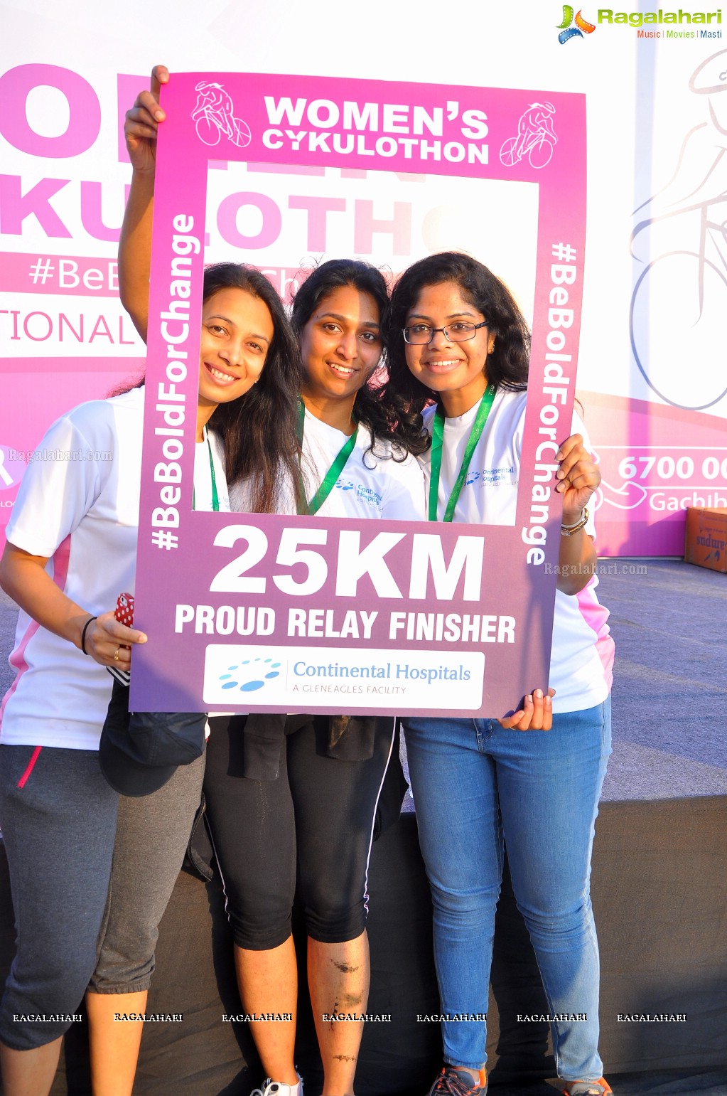 Women's Cykulothon at Continental Hospitals, Nanakramguda, Hyderabad