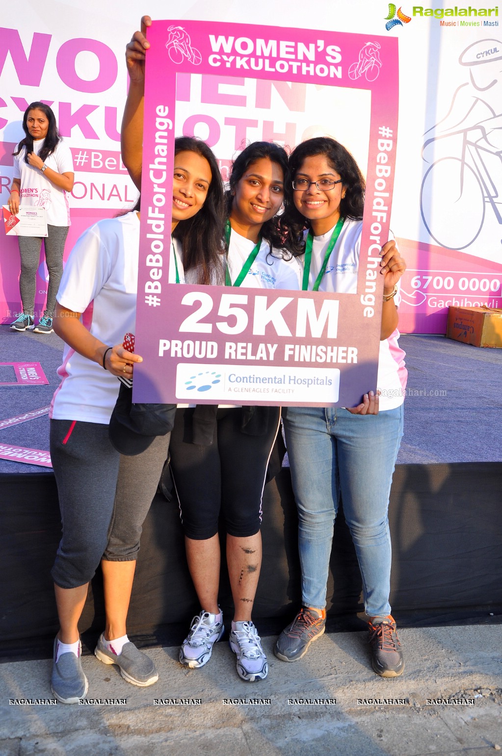 Women's Cykulothon at Continental Hospitals, Nanakramguda, Hyderabad