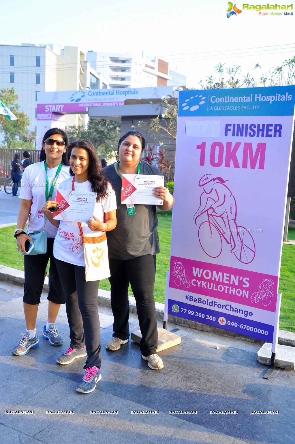 Women's Cykulothon at Continental Hospitals, Nanakramguda, Hyderabad