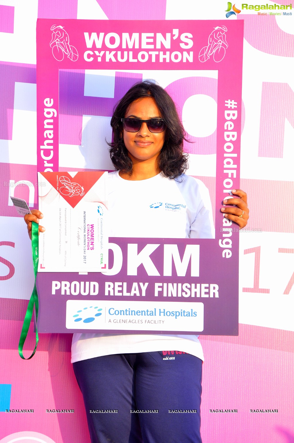 Women's Cykulothon at Continental Hospitals, Nanakramguda, Hyderabad