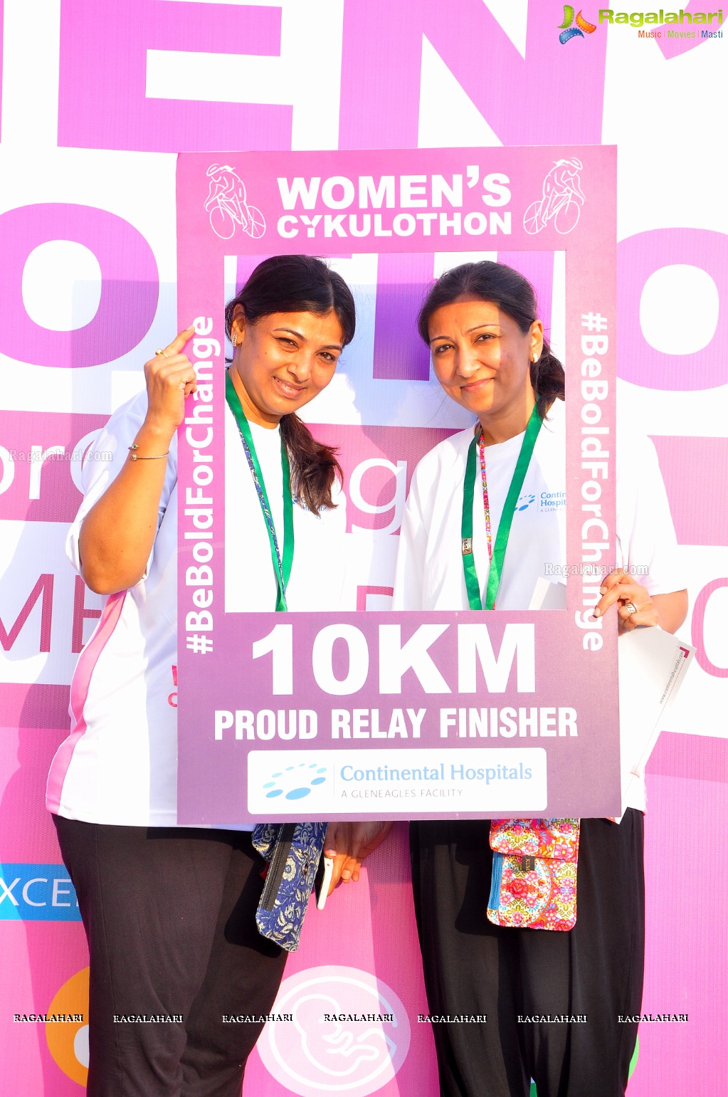 Women's Cykulothon at Continental Hospitals, Nanakramguda, Hyderabad