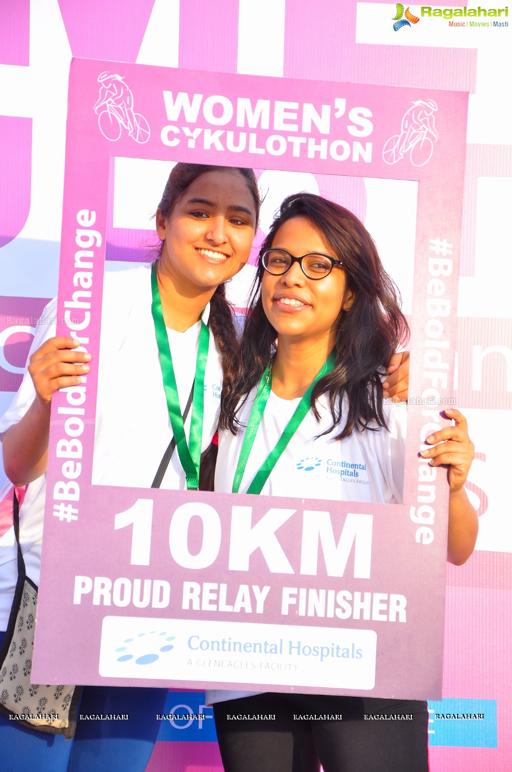 Women's Cykulothon at Continental Hospitals, Nanakramguda, Hyderabad