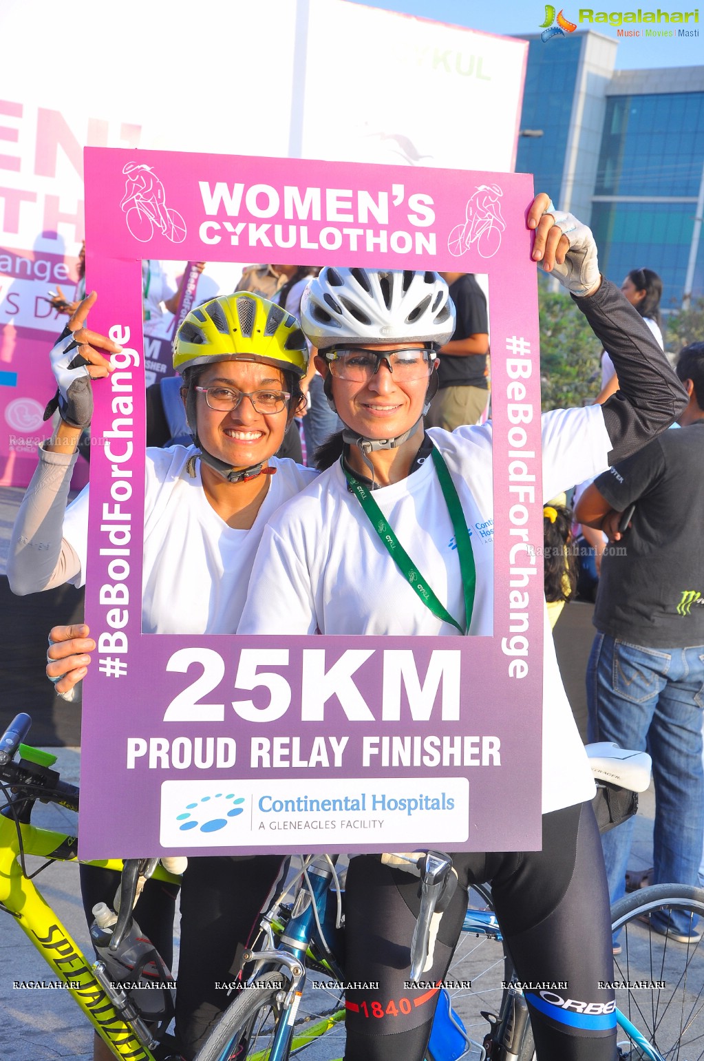 Women's Cykulothon at Continental Hospitals, Nanakramguda, Hyderabad