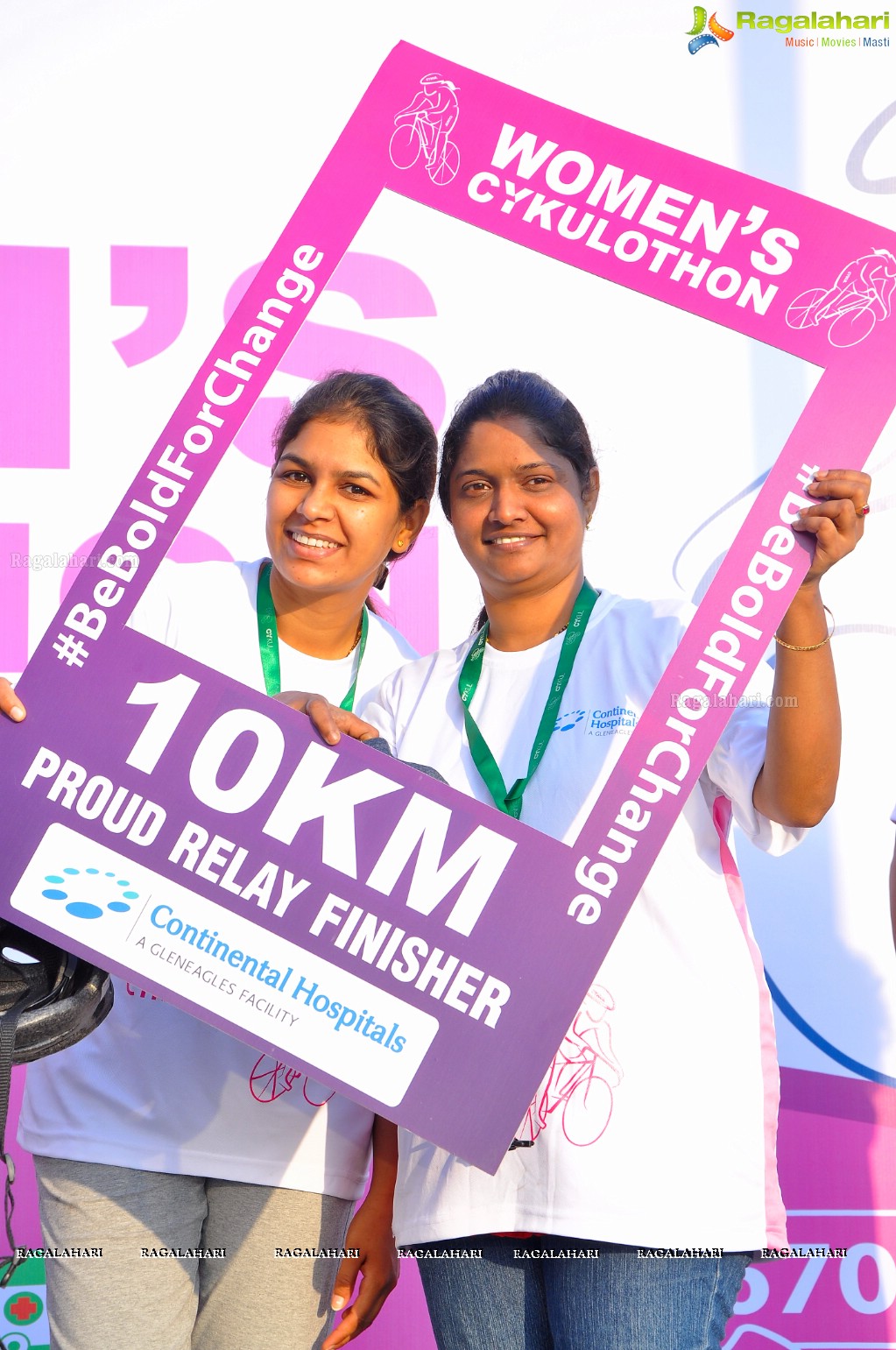 Women's Cykulothon at Continental Hospitals, Nanakramguda, Hyderabad