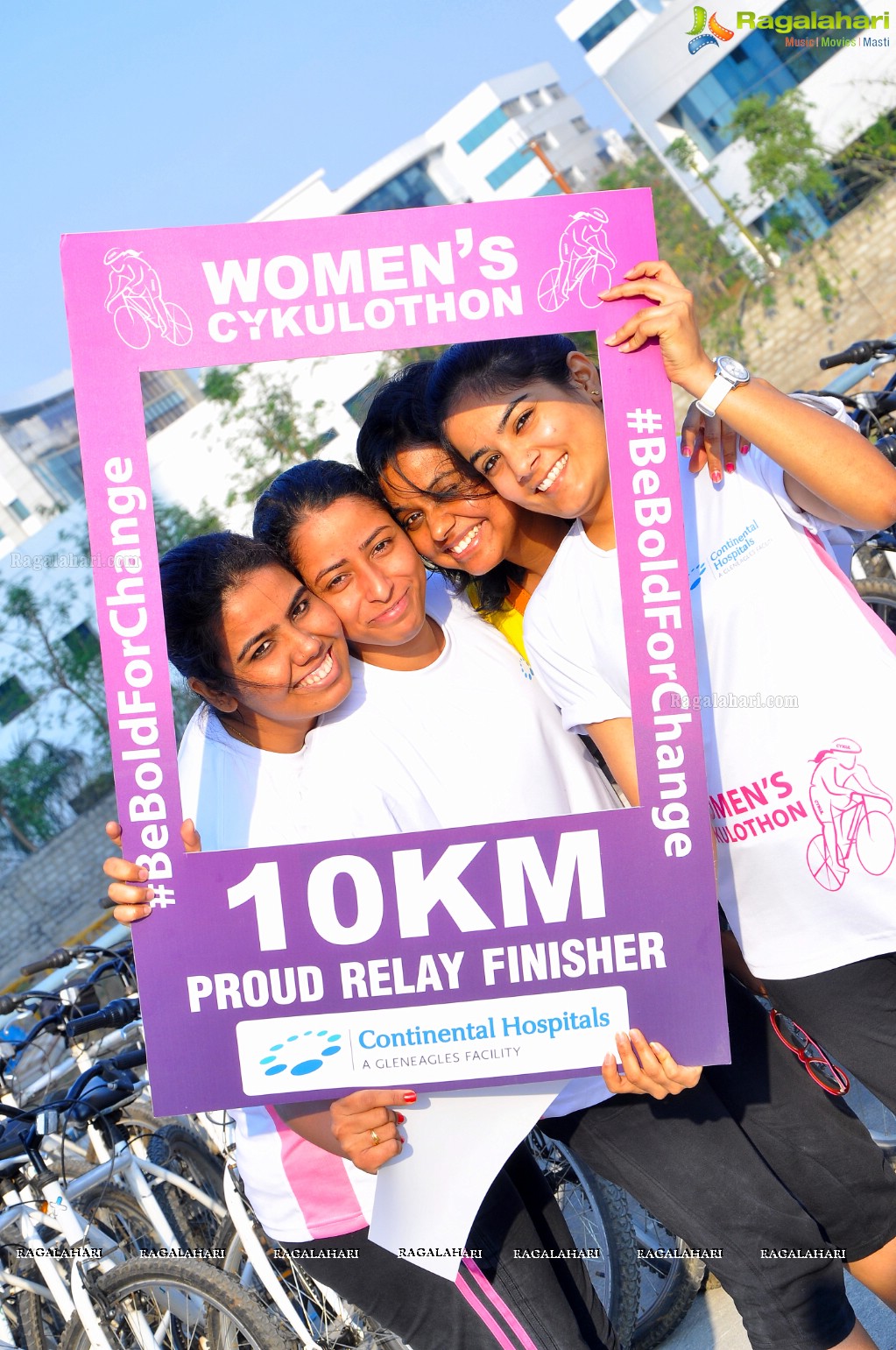 Women's Cykulothon at Continental Hospitals, Nanakramguda, Hyderabad