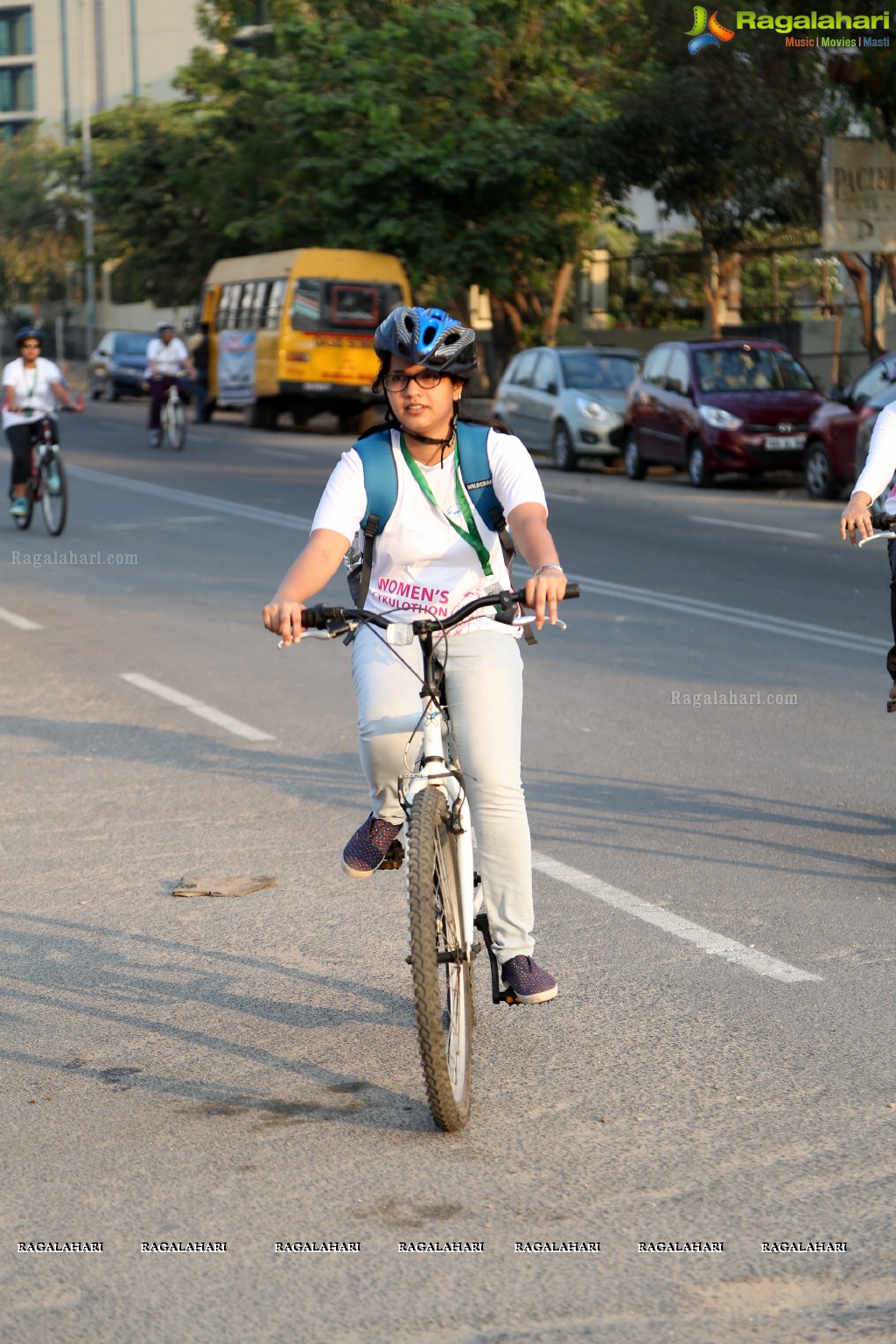 Women's Cykulothon at Continental Hospitals, Nanakramguda, Hyderabad