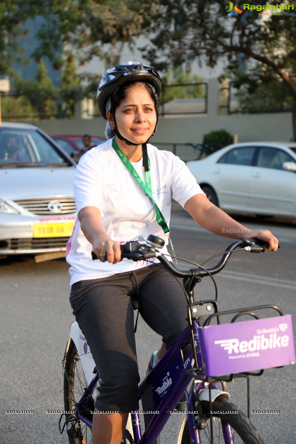 Women's Cykulothon at Continental Hospitals, Nanakramguda, Hyderabad