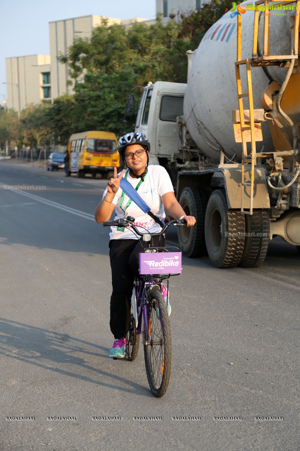 Women's Cykulothon at Continental Hospitals, Nanakramguda, Hyderabad